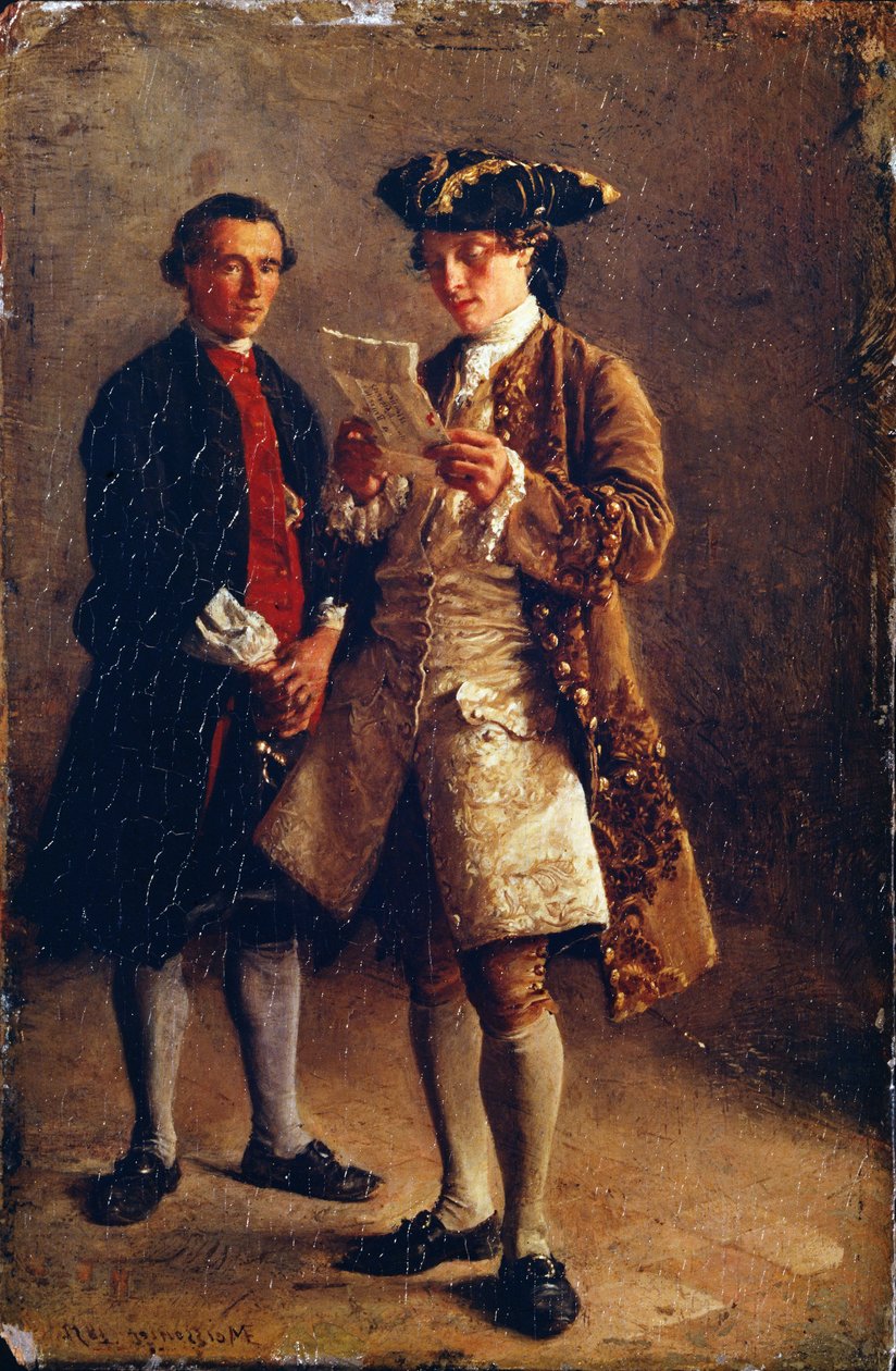 Mektup Okumak, 1852 by Jean Louis Ernest Meissonier