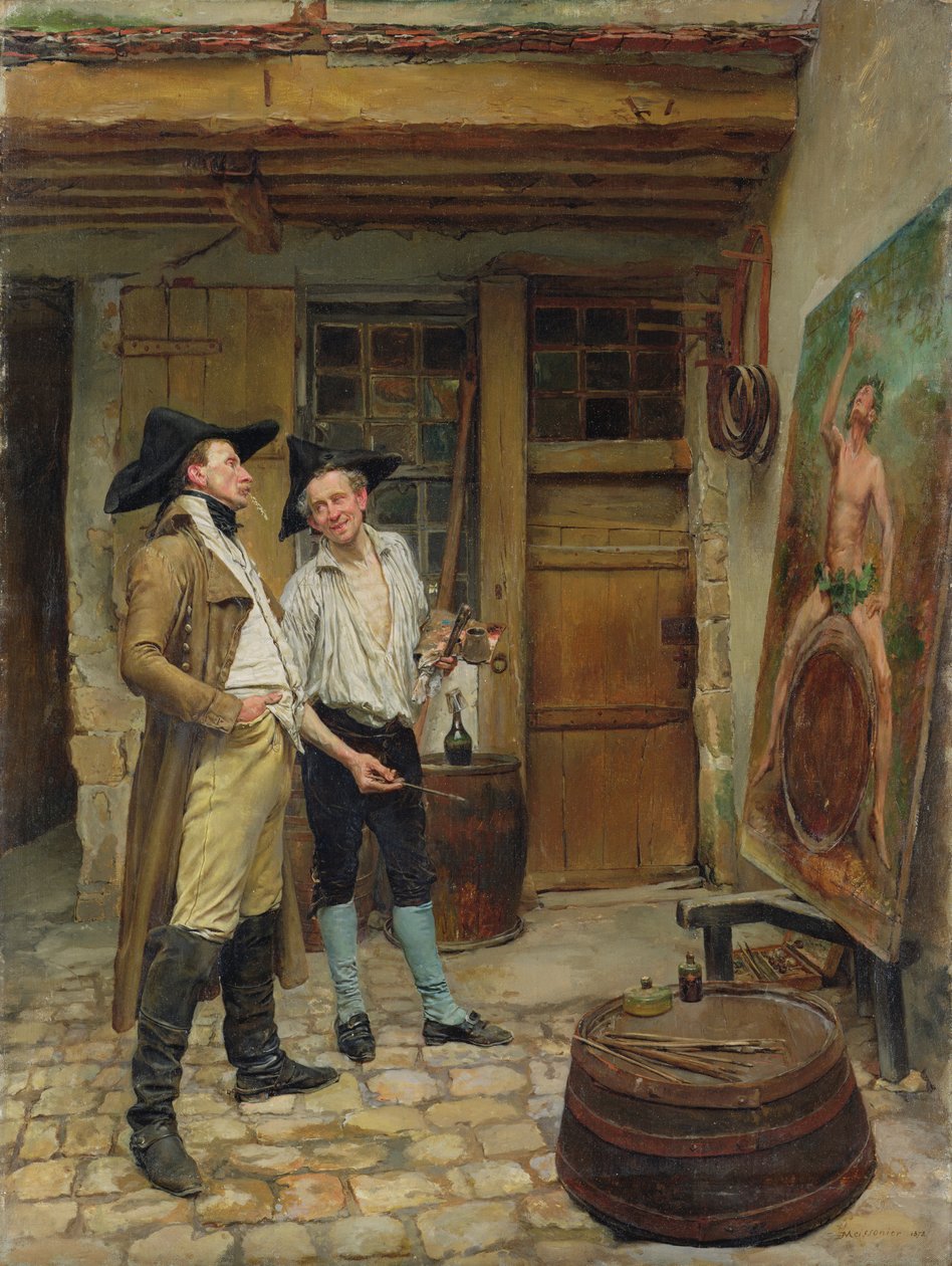İşaret Ressamı, 1872 by Jean Louis Ernest Meissonier