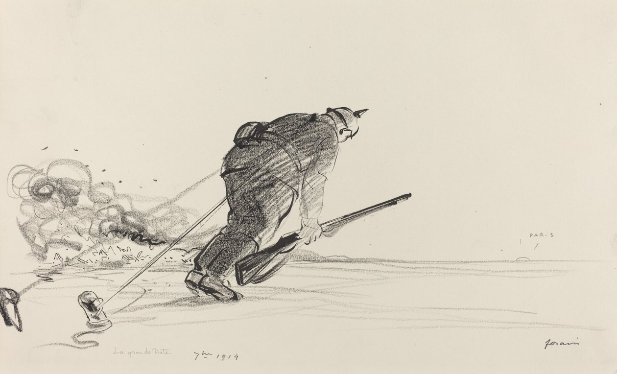 7 yıl 1914, c. 19141919. by Jean Louis Forain
