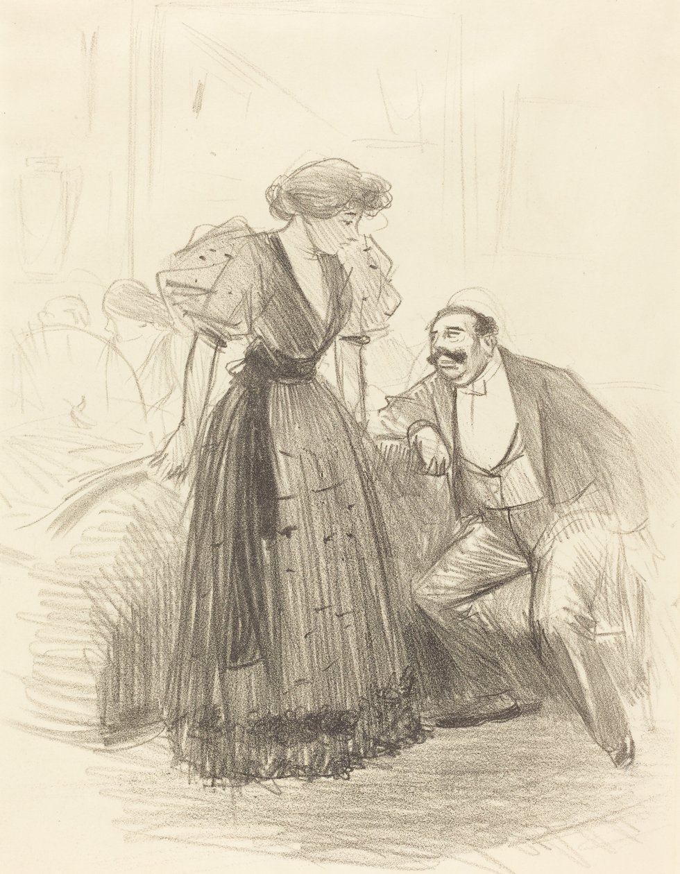 Bir Akşam Partisinde by Jean Louis Forain