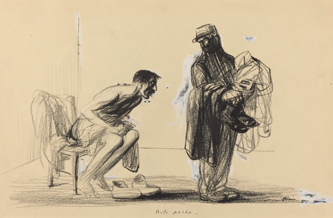 Bolo paça, c. 19141919. by Jean Louis Forain