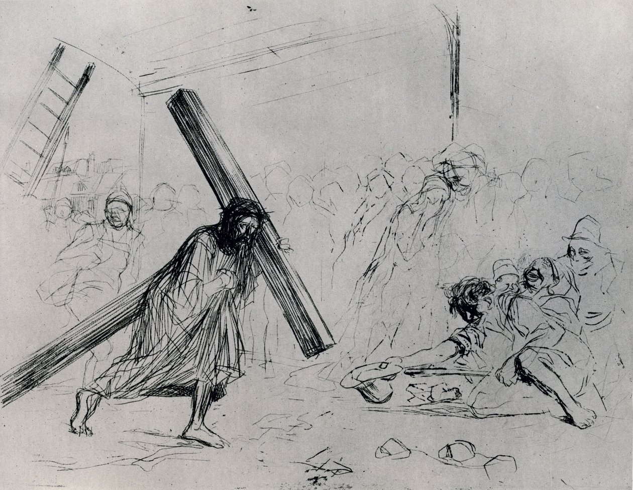 Haç Taşıyan İsa, 1925. by Jean Louis Forain