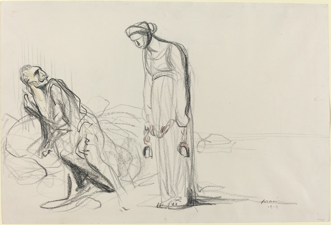 zincirler by Jean Louis Forain