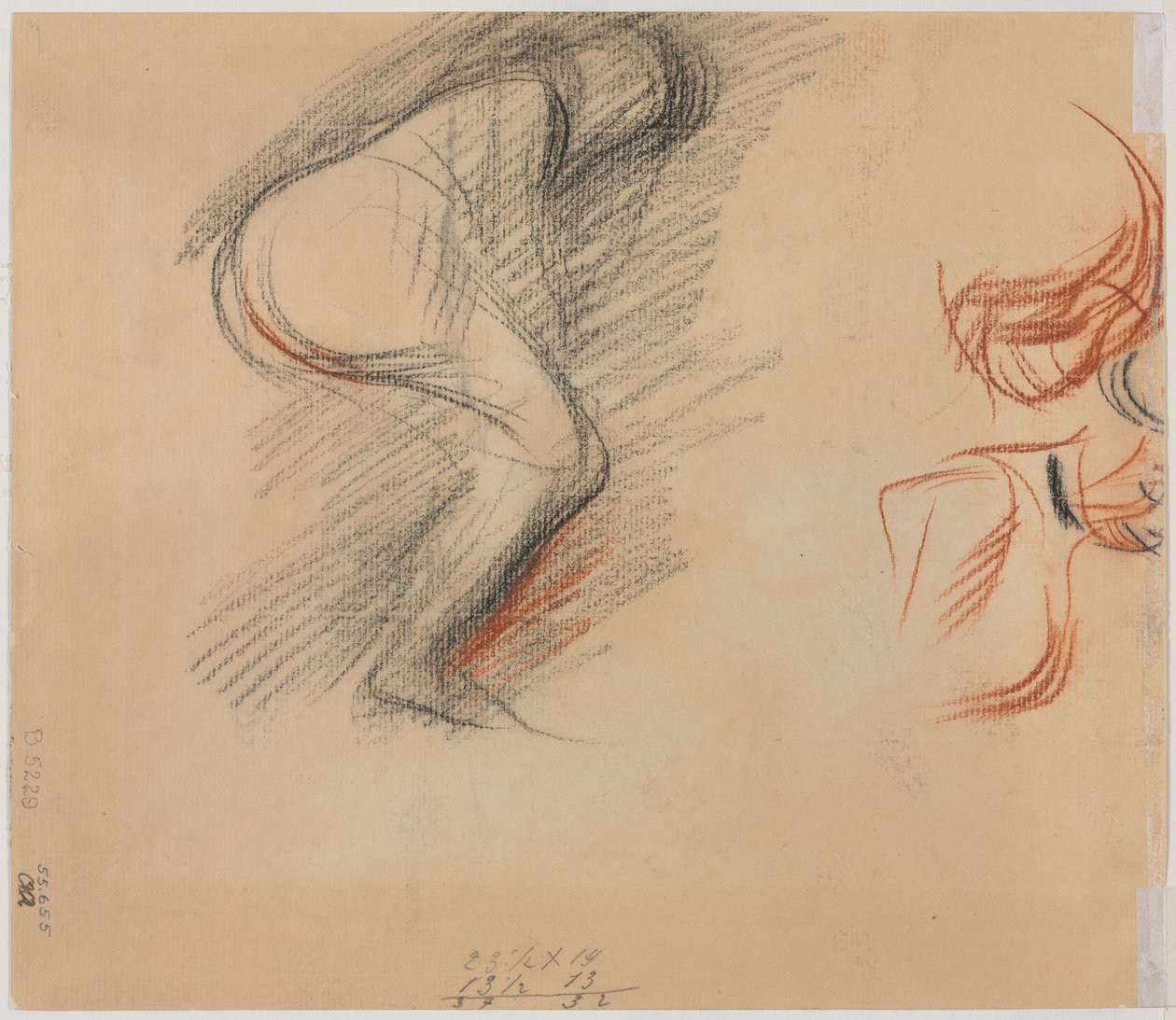 Figür Eskizleri, 1906. by Jean Louis Forain