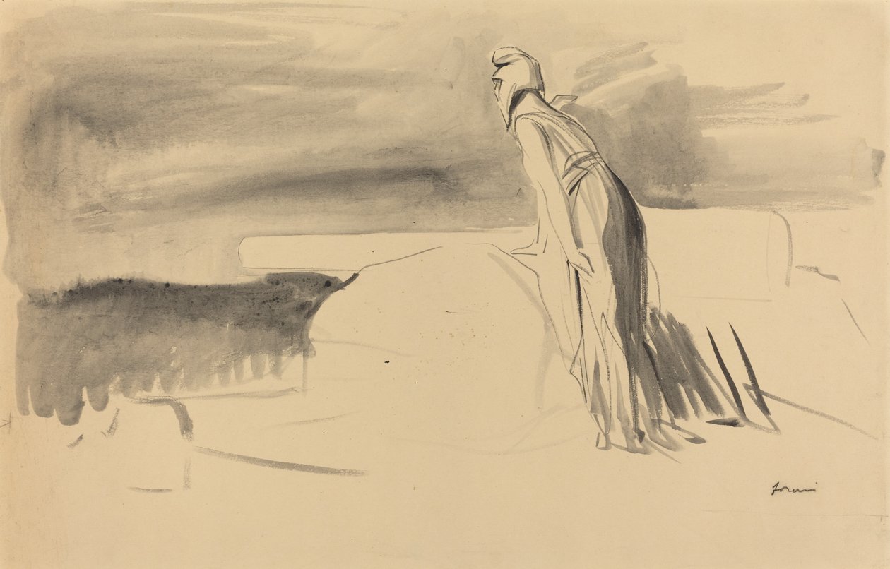 Fransa İzleme, c. 19141919. by Jean Louis Forain