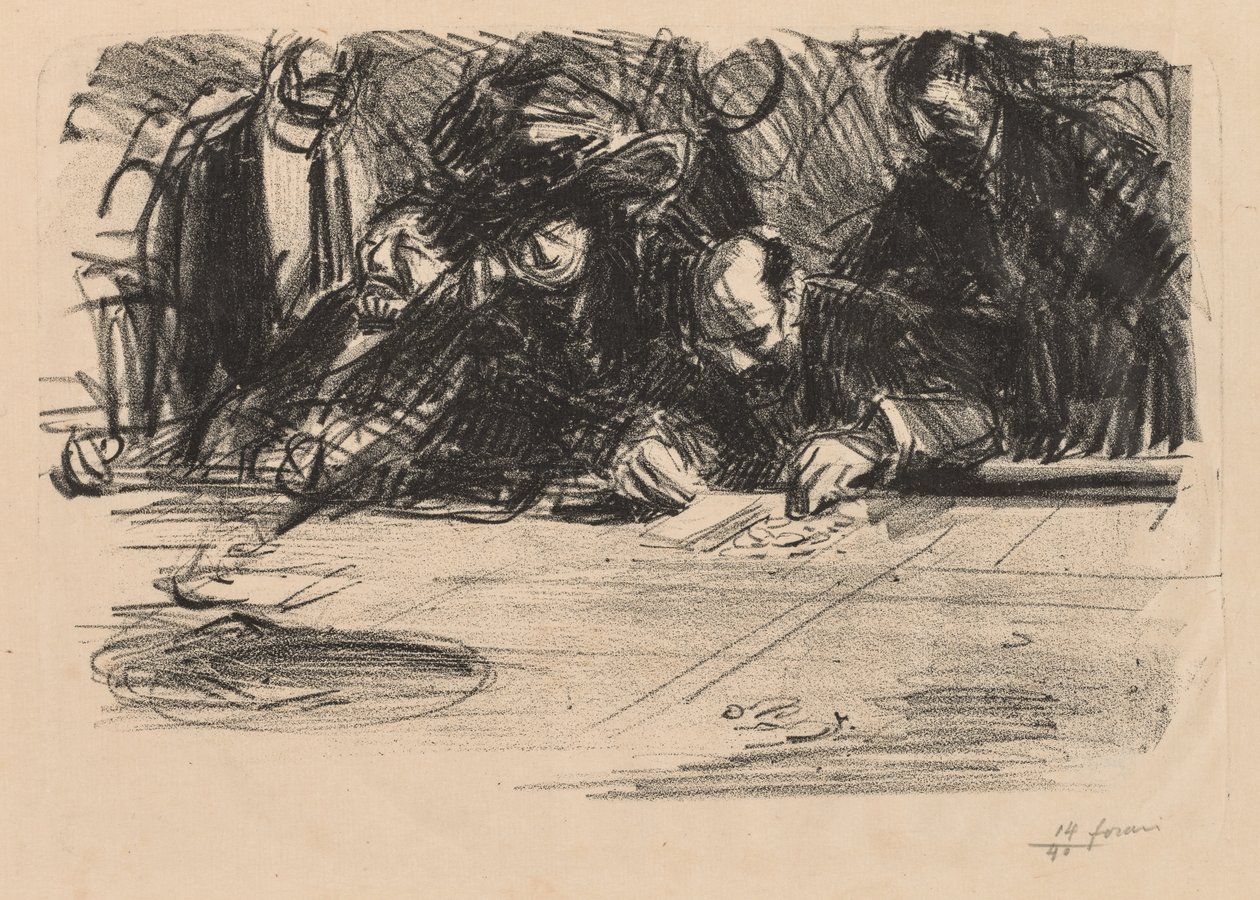 oyuncu grubu by Jean Louis Forain