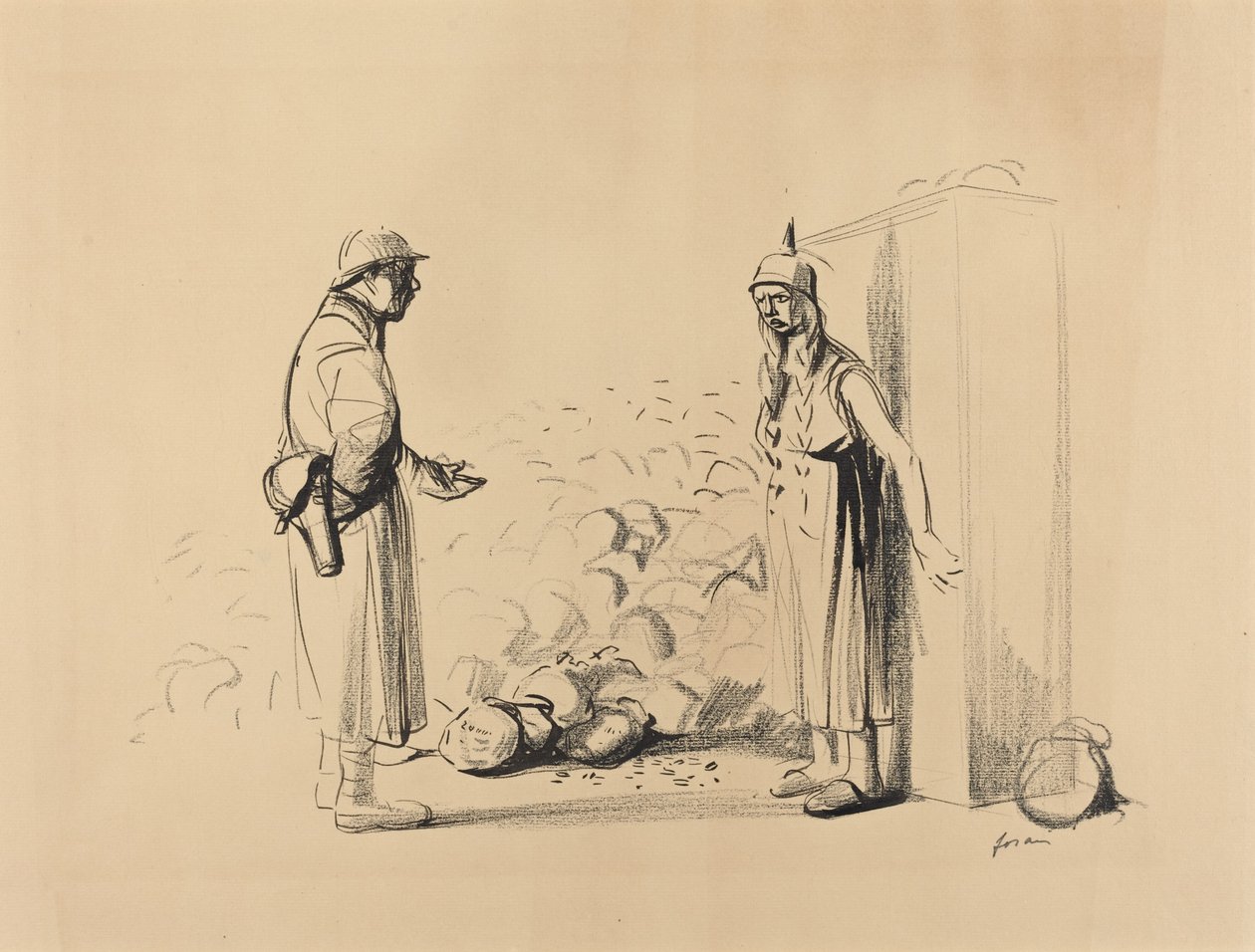 "louis" i gizlemek by Jean Louis Forain