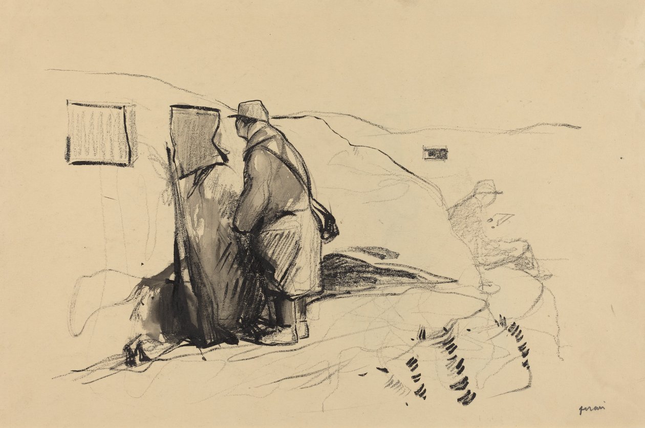 Siperlerde, c. 19141919. by Jean Louis Forain