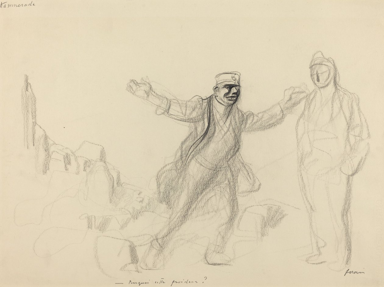 Kammerad. Bu soğukluk neden? by Jean Louis Forain