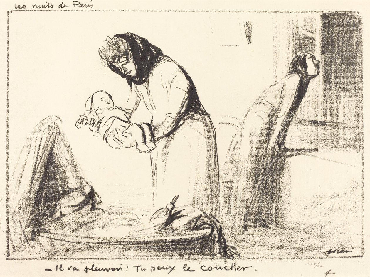 Paris Geceleri by Jean Louis Forain