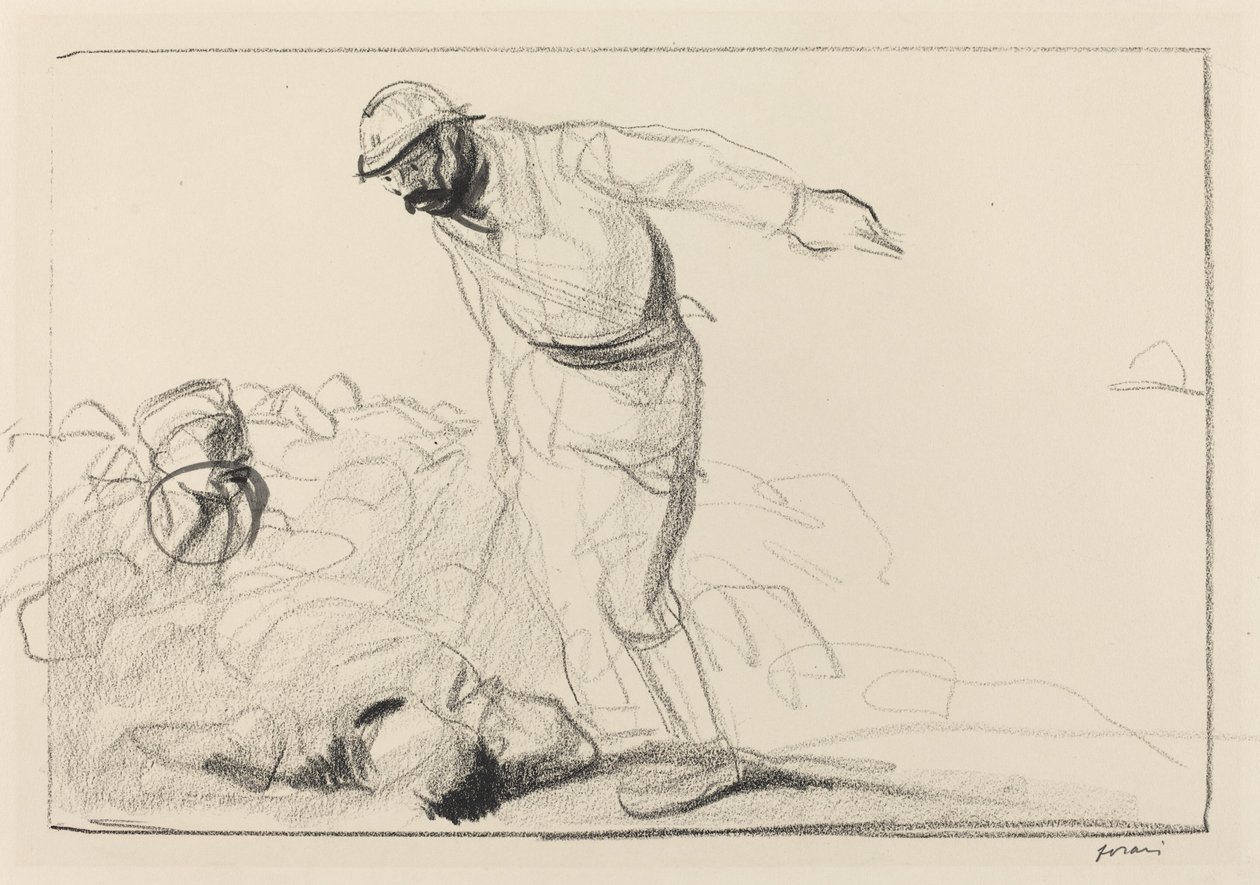 Kayıp İllüzyonlar, muhtemelen 1918. by Jean Louis Forain