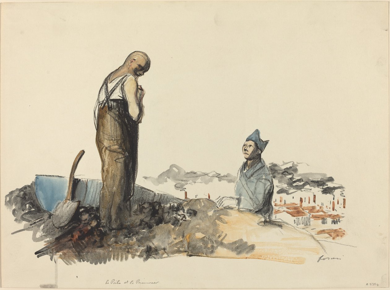 kıllı ve mahkum by Jean Louis Forain