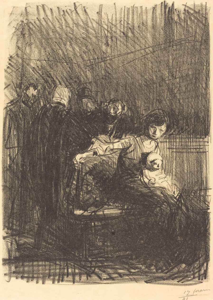 Duruşmanın Arası by Jean Louis Forain