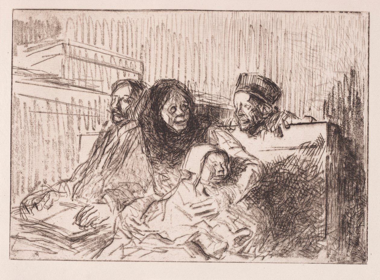 Mahkemedeki tanıklar, 1908. by Jean Louis Forain