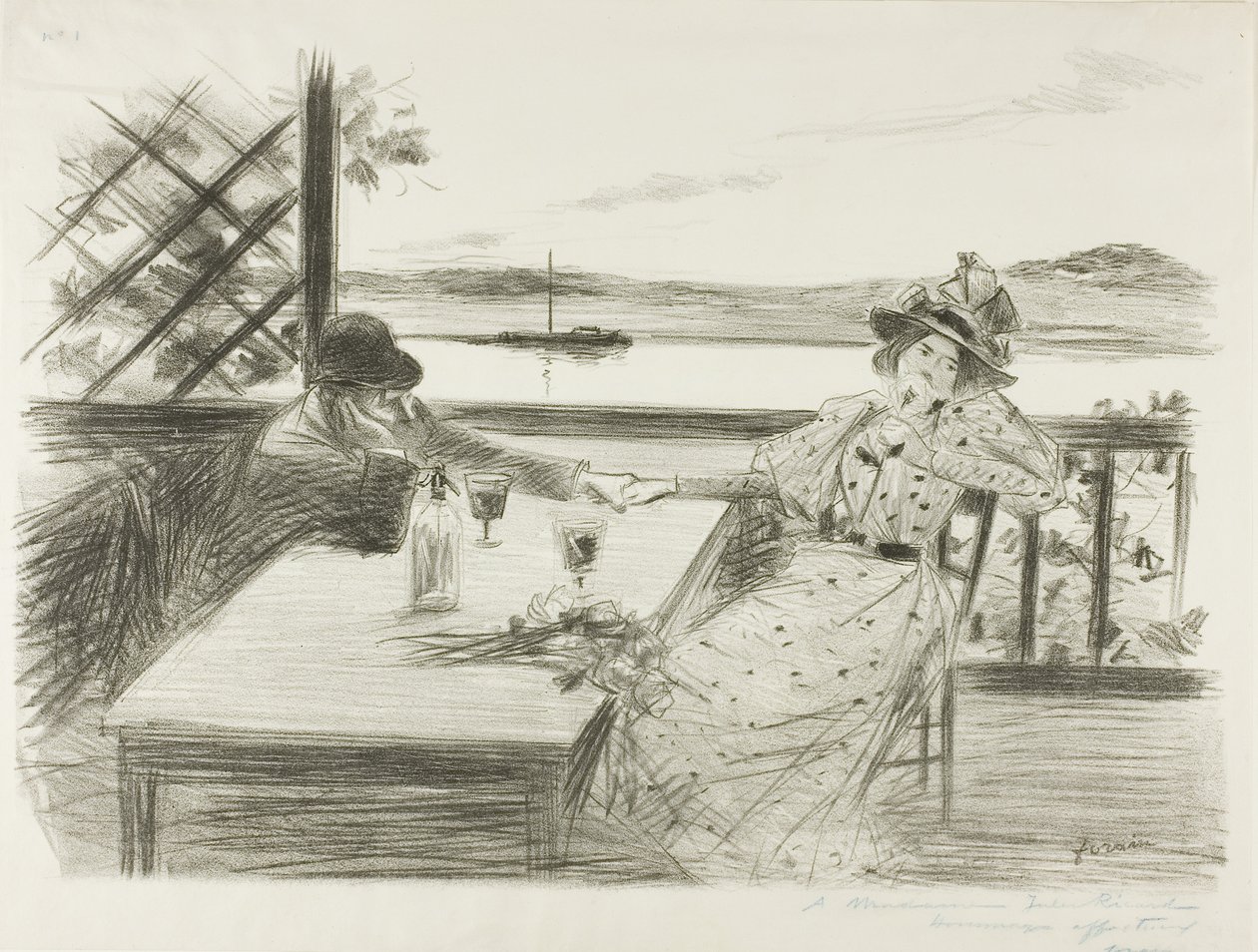 çardak by Jean Louis Forain