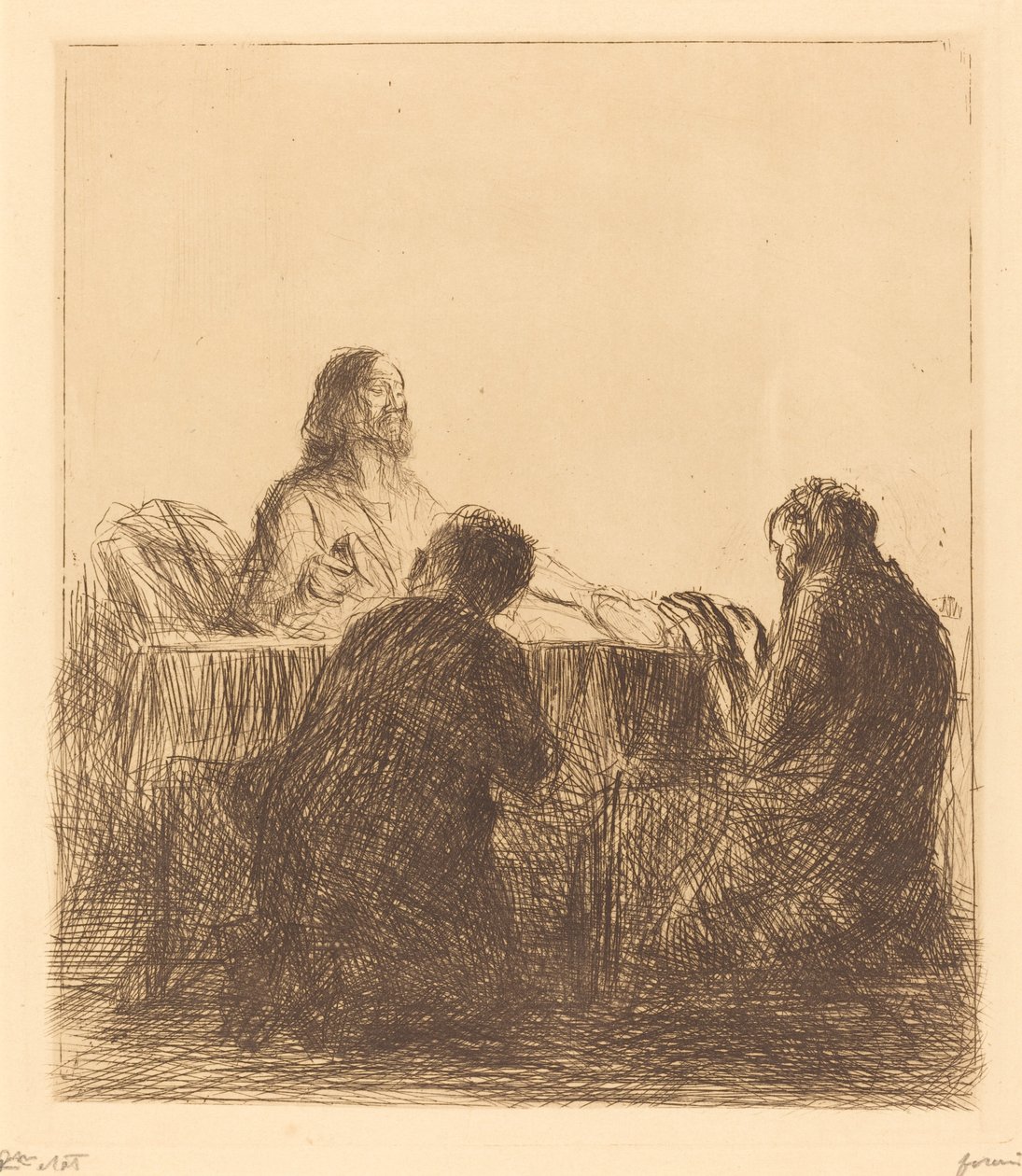 Ekmeğin Kırılması by Jean Louis Forain