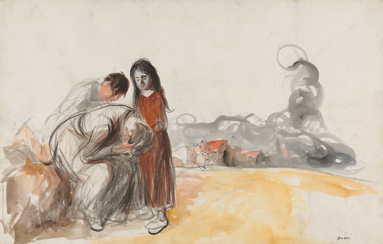 Almanlar Uzaklaştı by Jean Louis Forain