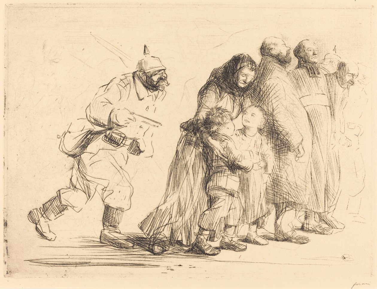 Ayan (büyük tabak) by Jean Louis Forain