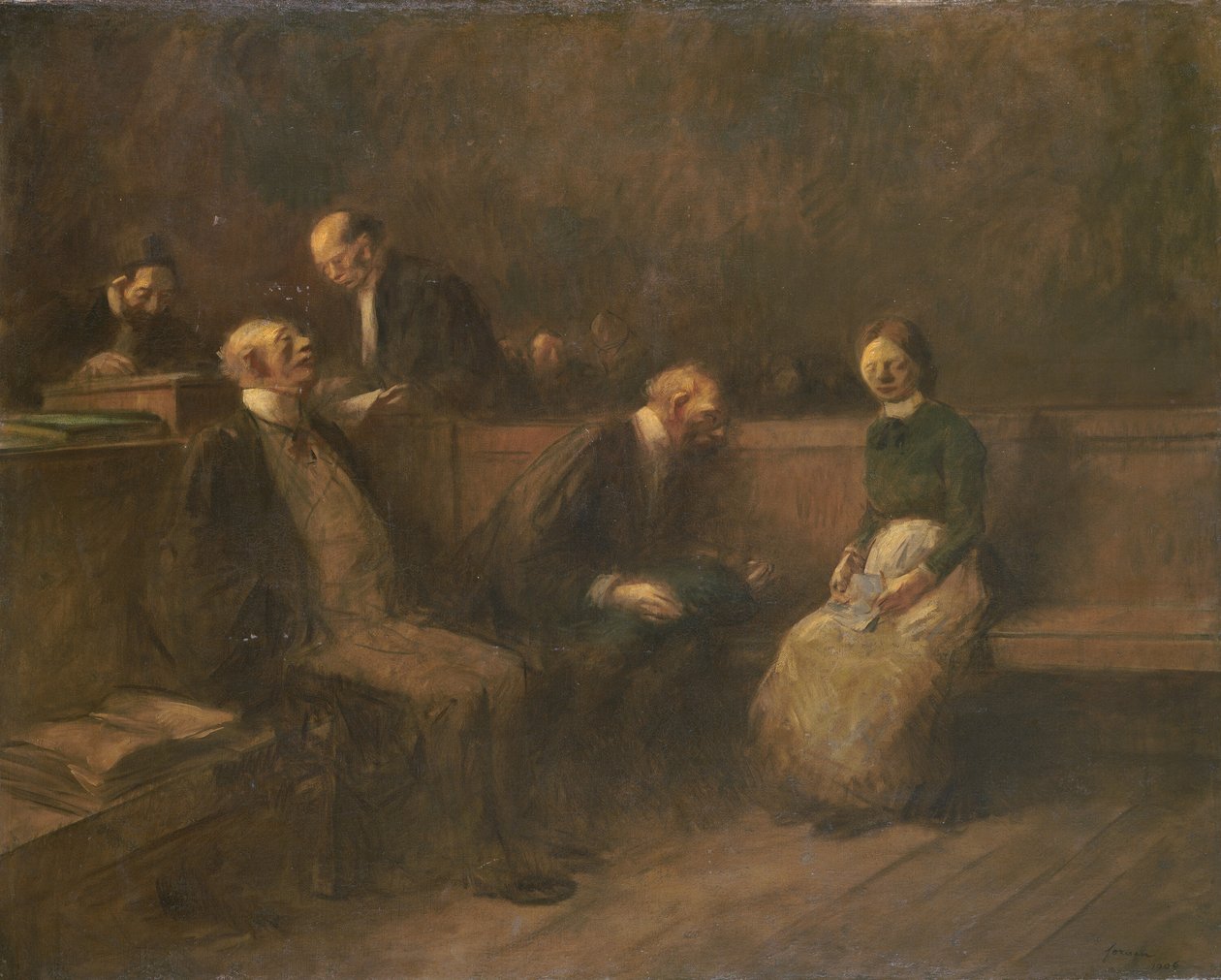 Dilekçe, 1906. by Jean Louis Forain