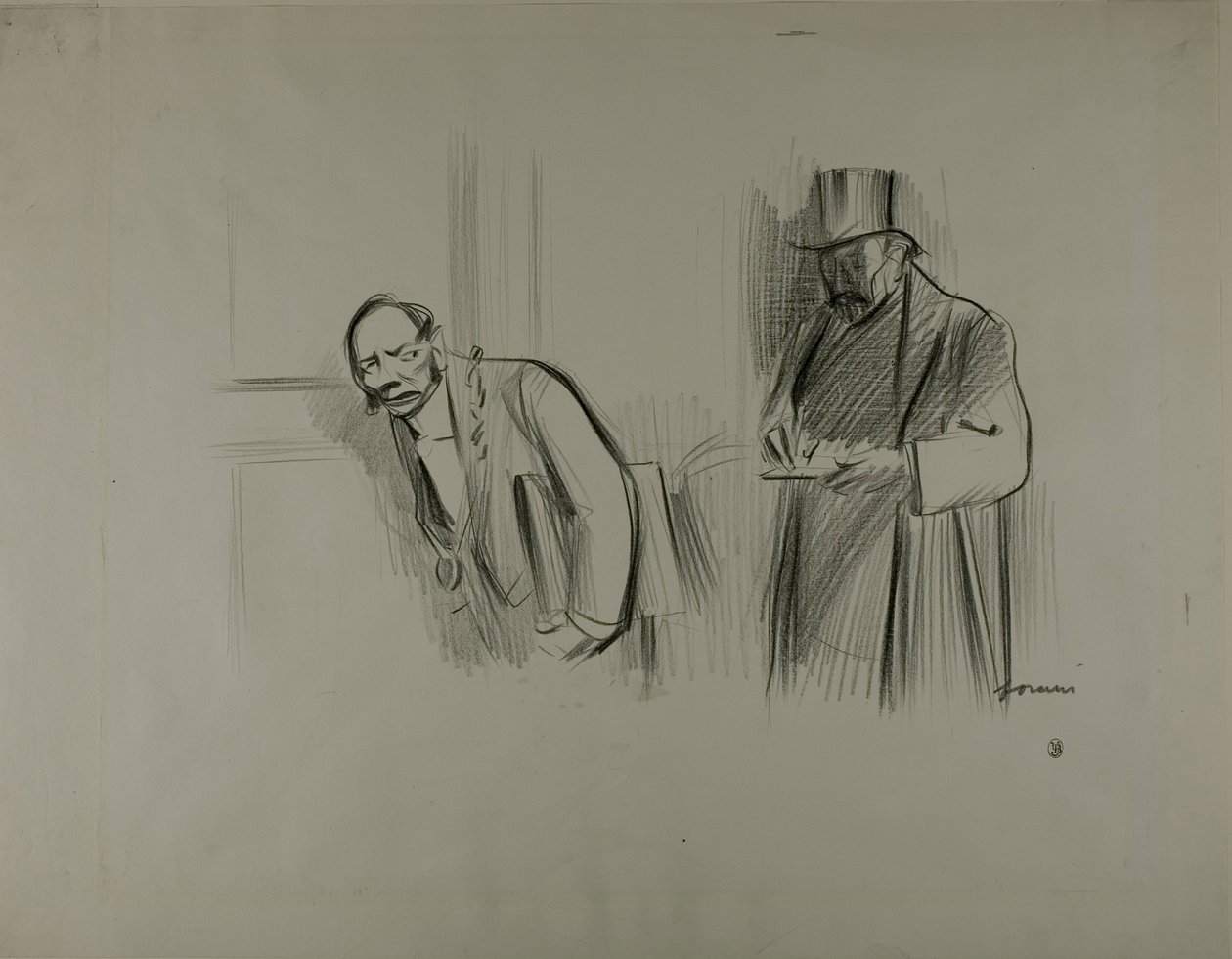 Muhabir by Jean Louis Forain