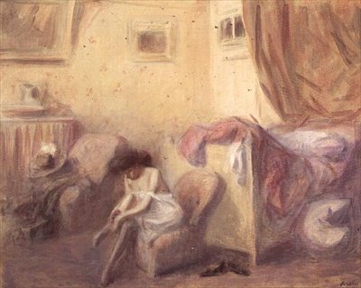 tuvalet by Jean Louis Forain