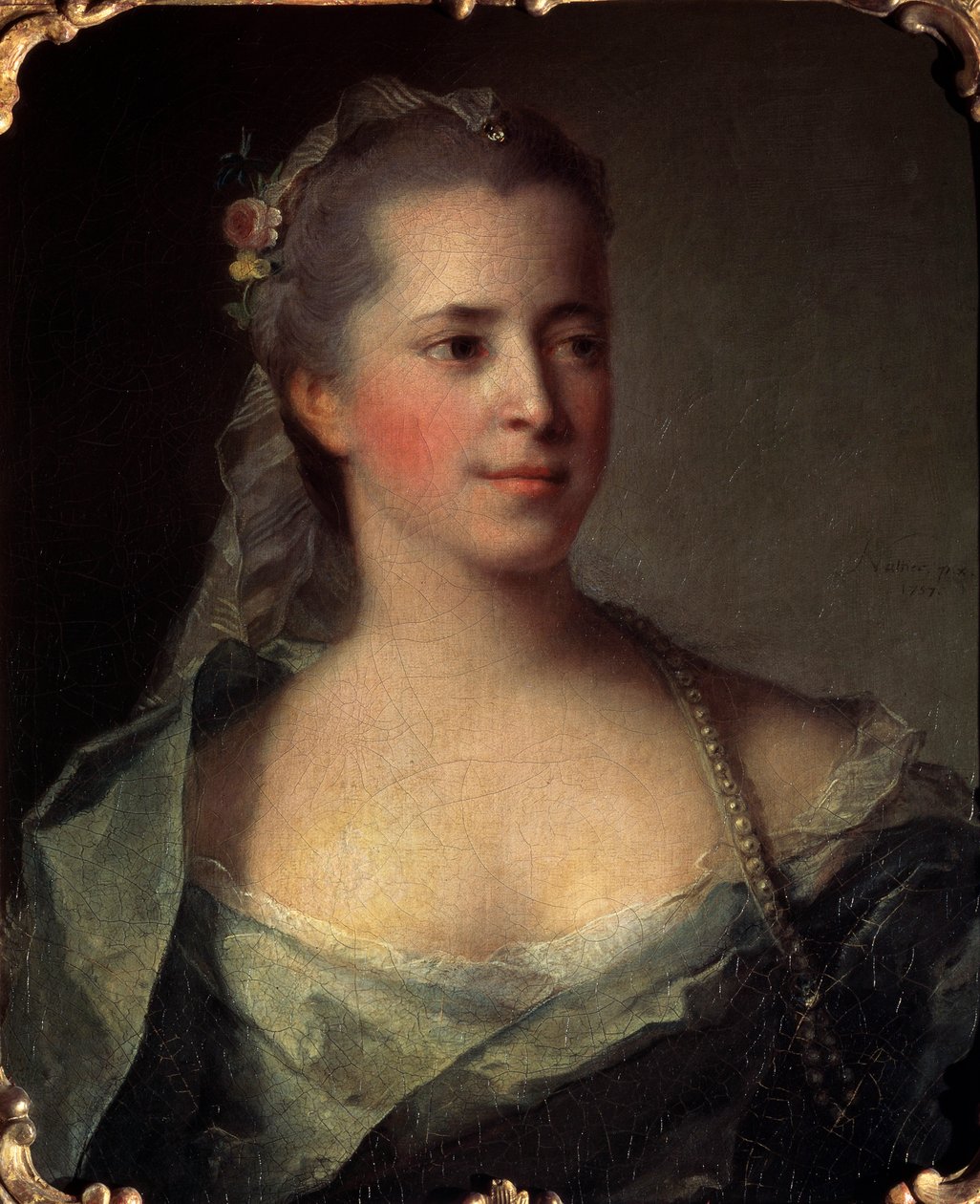 Bir Hanımefendinin Portresi, 1757. by Jean Marc Nattier