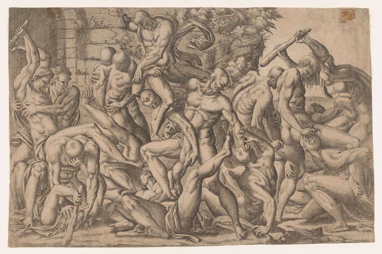 Çıplak Adamların Savaşı, 1535-55. by Jean Mignon