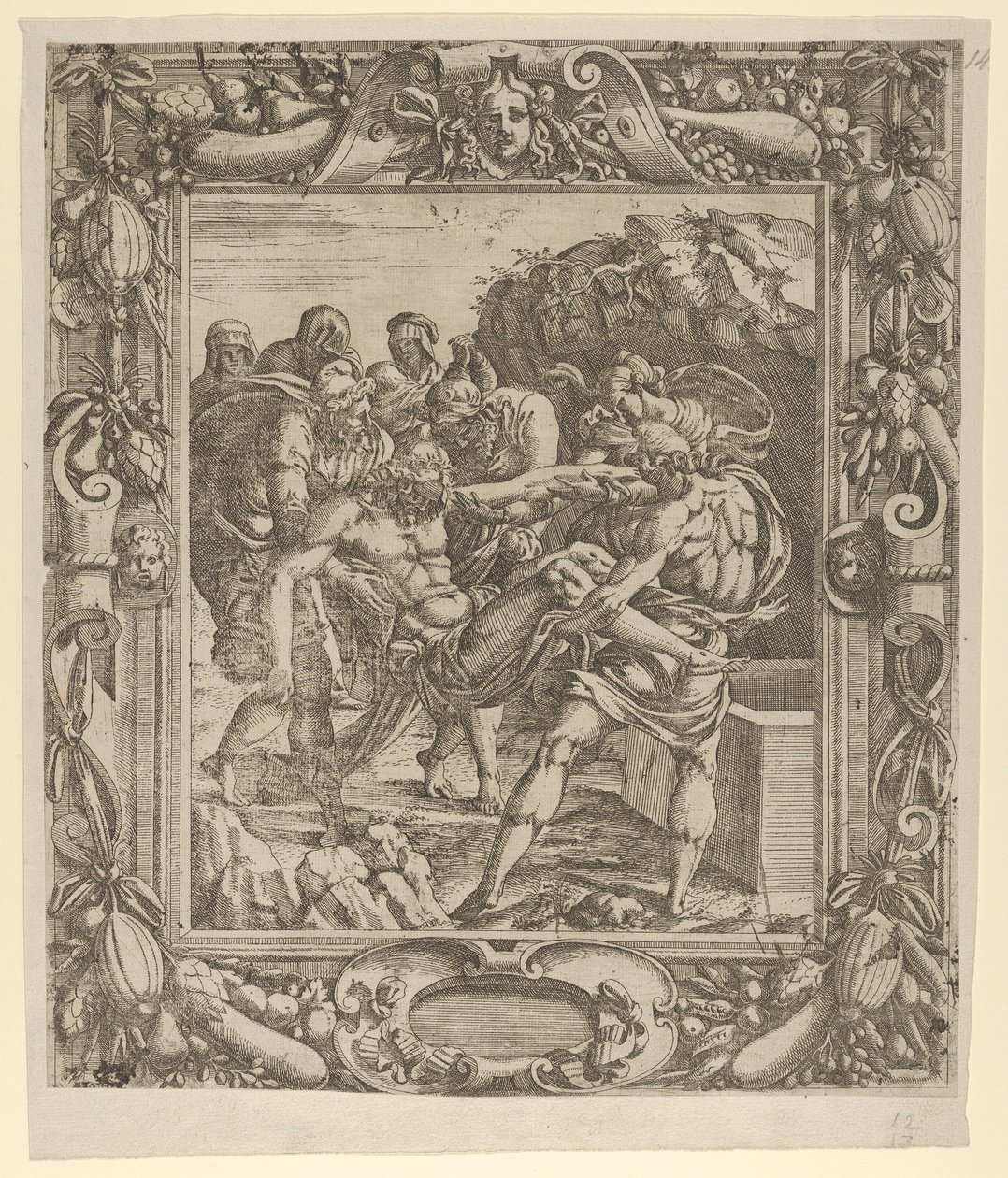 Mezar, 1535-55. by Jean Mignon