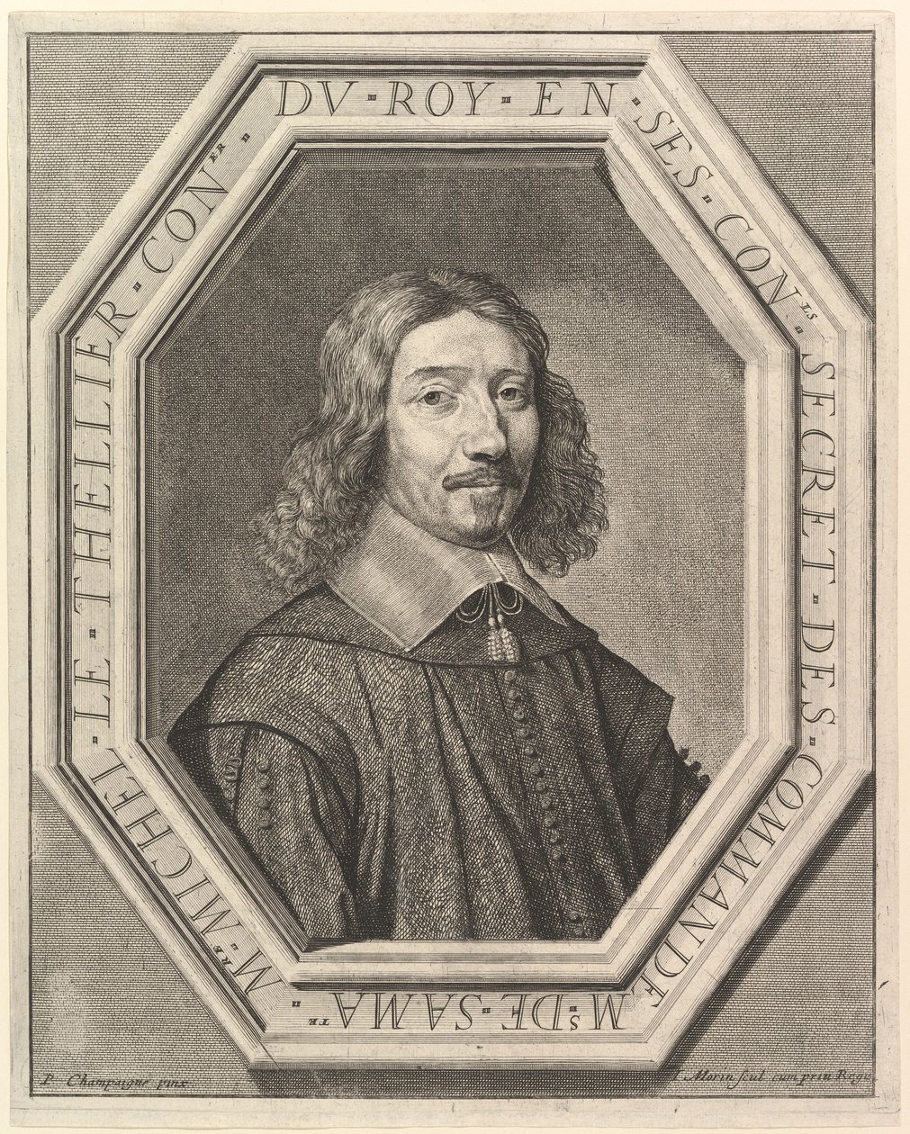 Michel Le Tellier kralın danışmanı. by Jean Morin