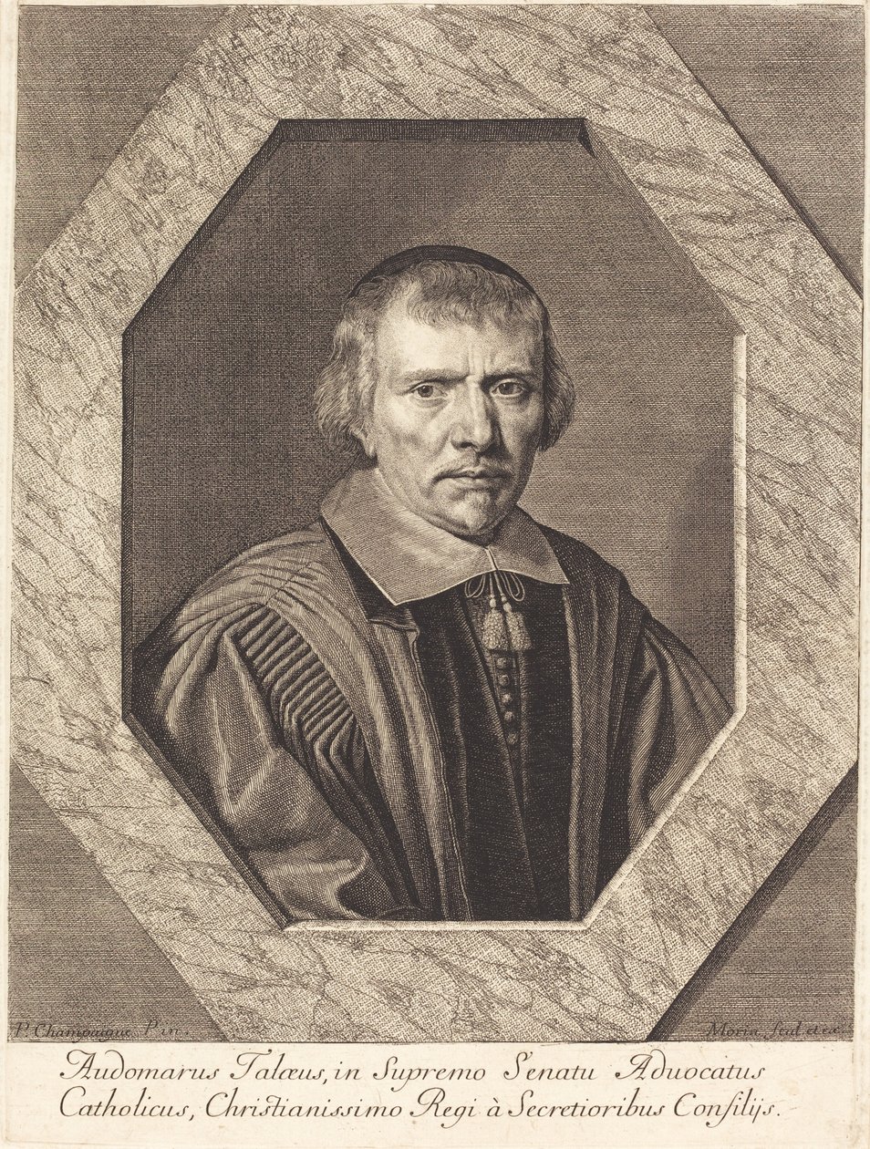 Ömer Pençesi by Jean Morin after Philippe de Champaigne