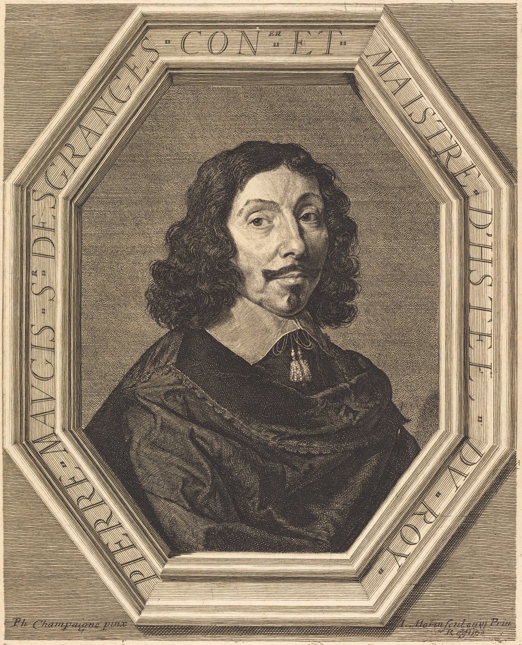 Pierre Maugis by Jean Morin after Philippe de Champaigne