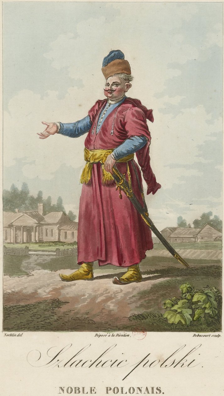 Polonyalı Asilzade by Jean Pierre Norblin de La Gourdaine