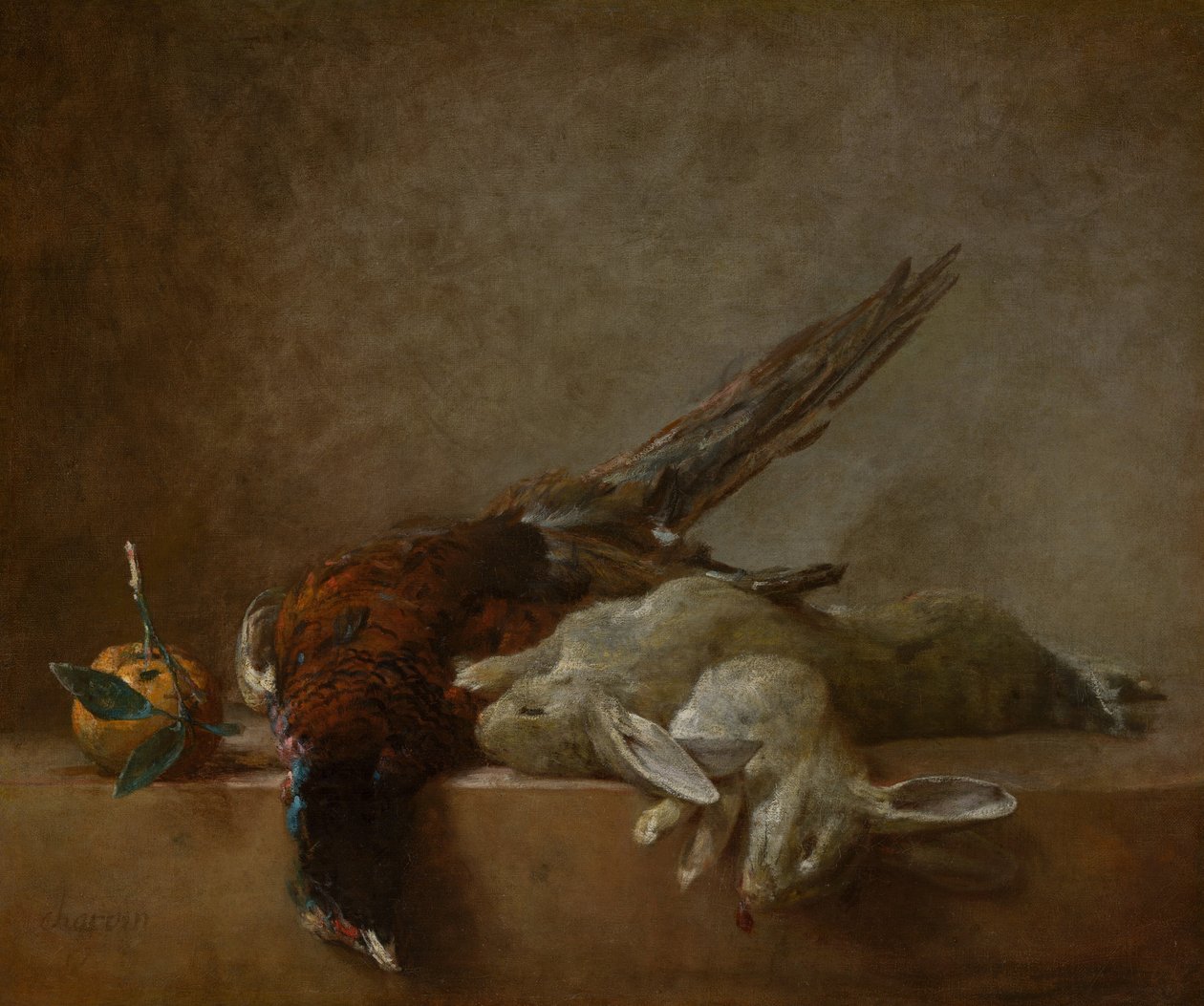 Oyun ile Natürmort by Jean Baptiste Simeon Chardin
