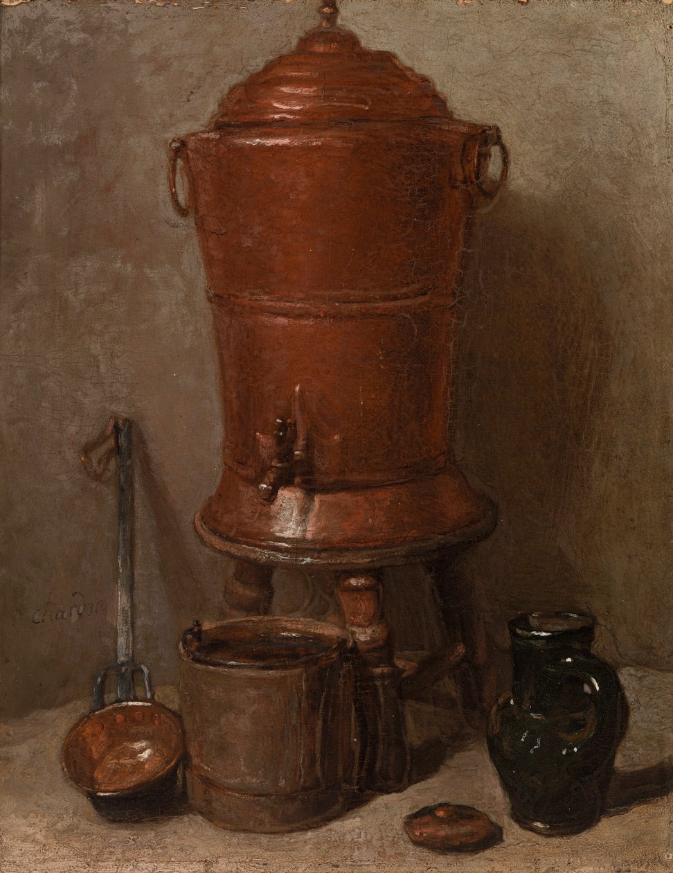 Bakır Su Urn by Jean Baptiste Simeon Chardin