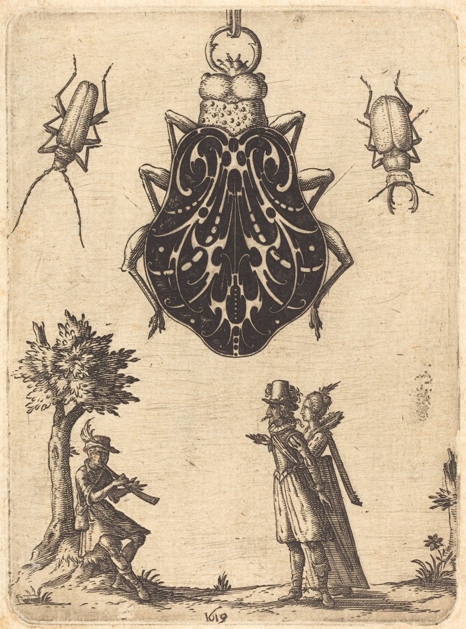 Böcek Şeklinde Kolye Tasarımı by Jean Toutin