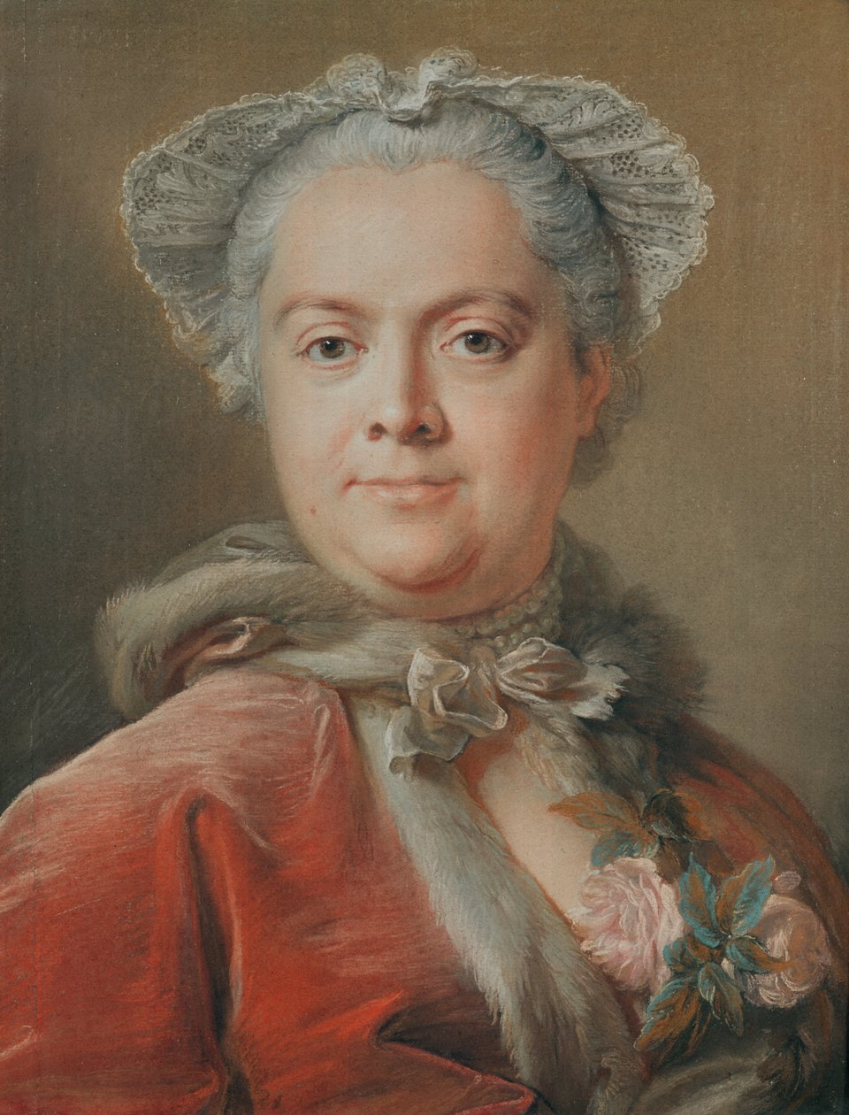 Madam Jean Valade (pastel) by Jean Valade