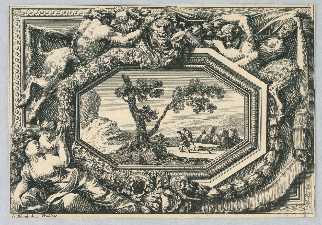Panel, "Panel Süsleri" by Jean le Pautre