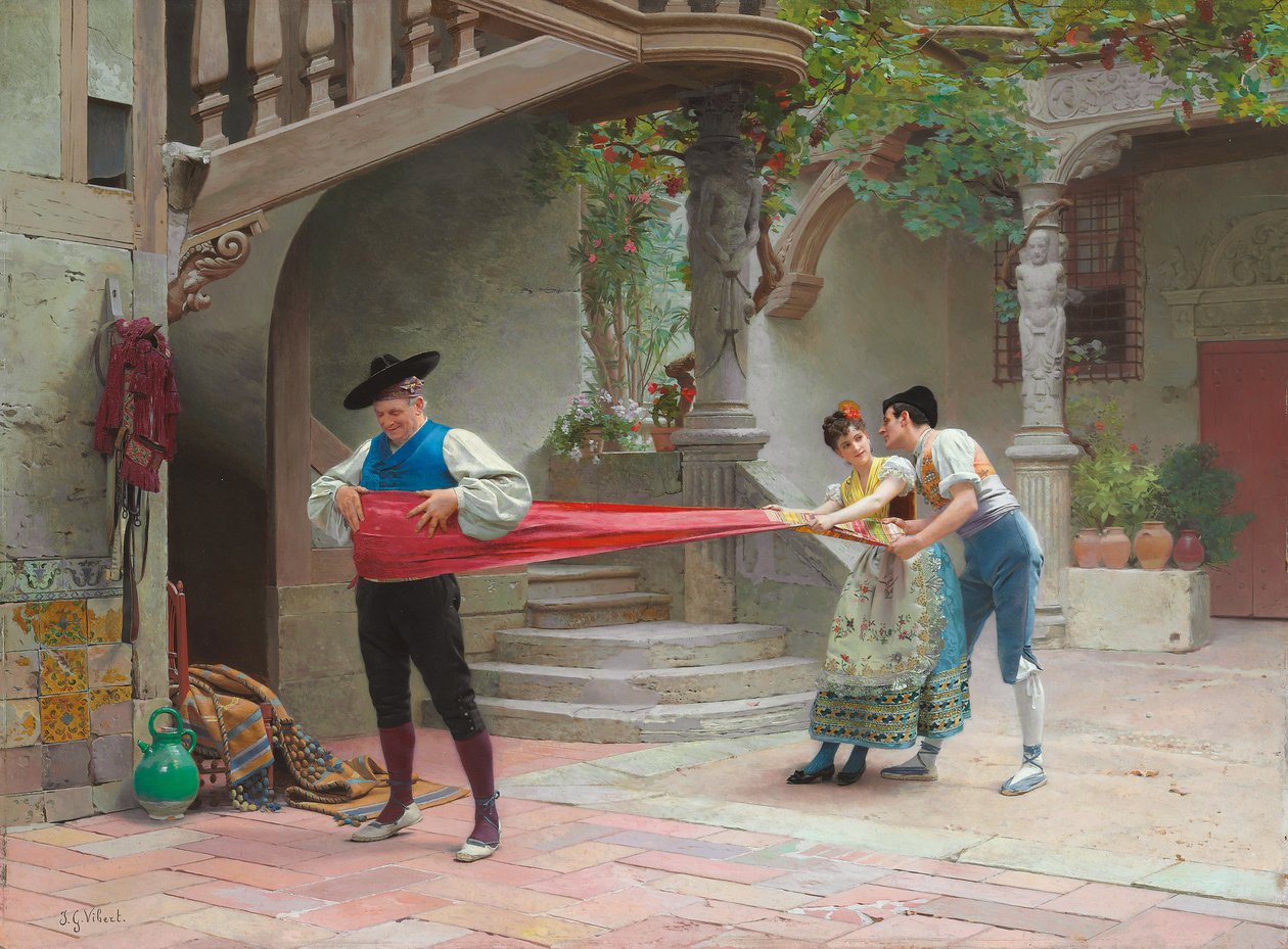 Büyükbabanın Kuşağı by Jean or Jehan Georges Vibert