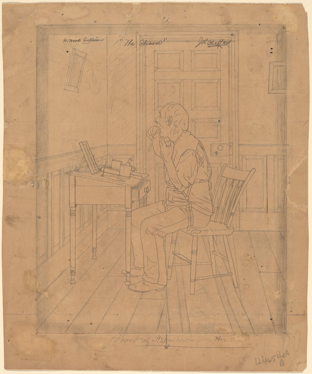 H. Wood Sullivan - "Tıraş Makinesi" by Jefferson David Chalfant