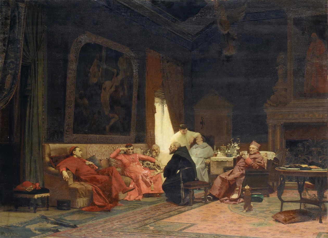 Misyonerlerin Maceraları, ca. 1883. by Jehan Georges Vibert