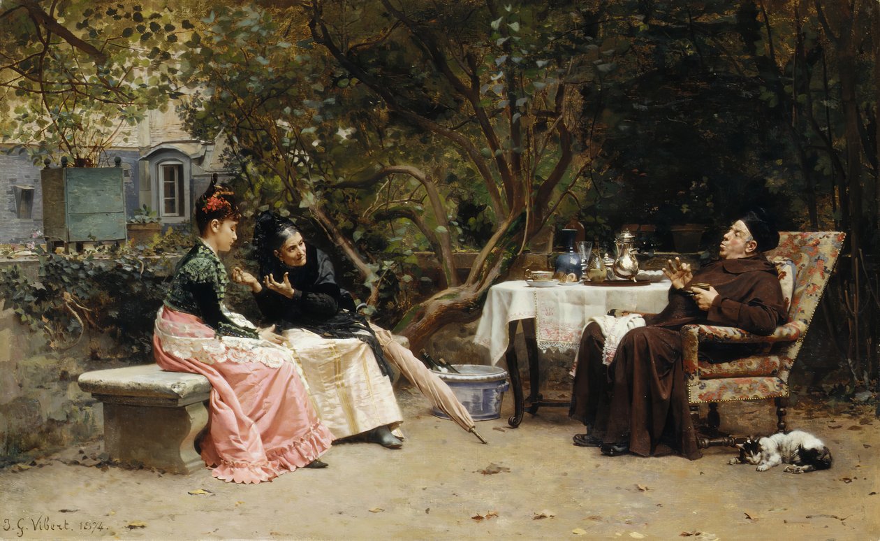 Kınama, 1874. by Jehan Georges Vibert