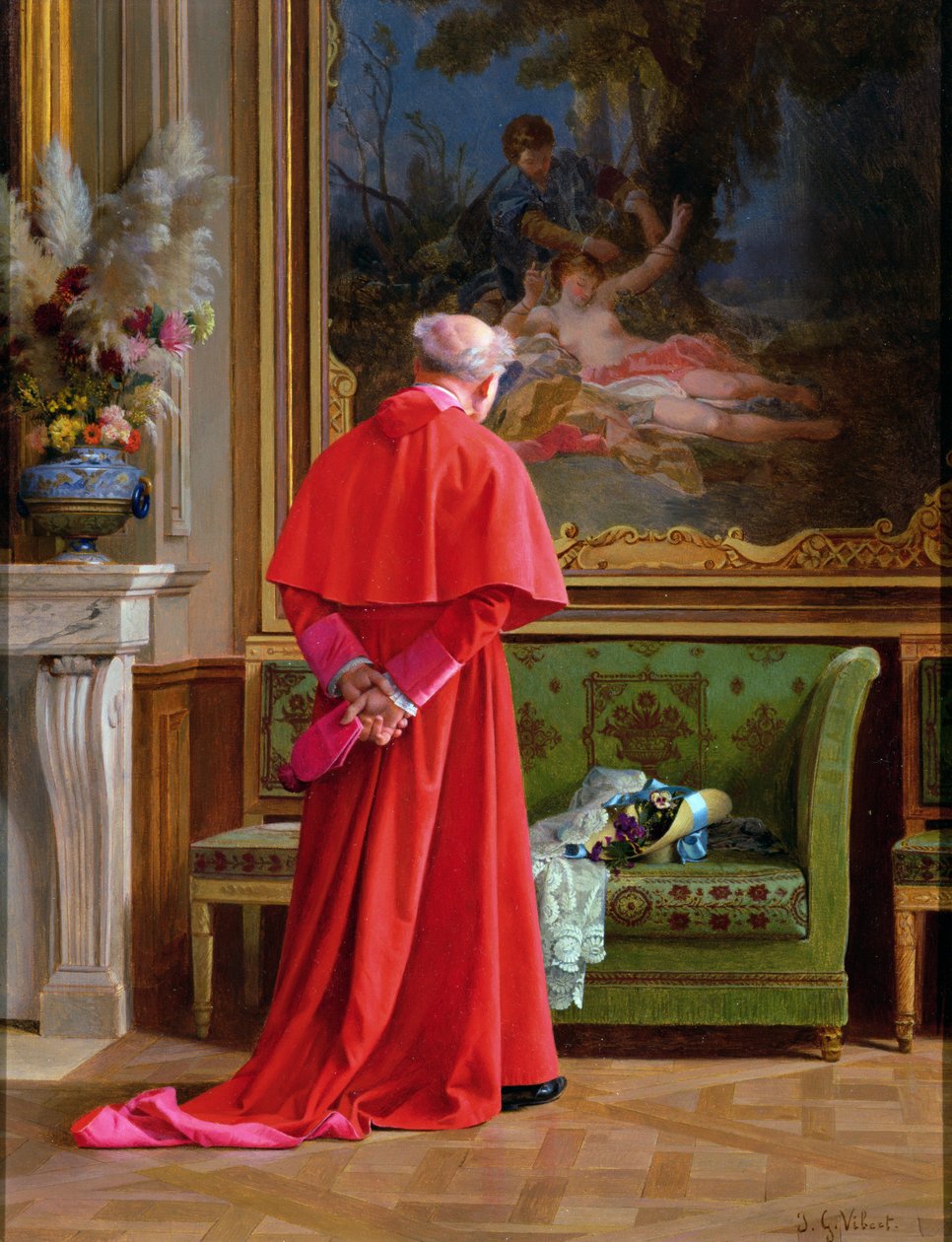 Görünüm by Jehan Georges Vibert