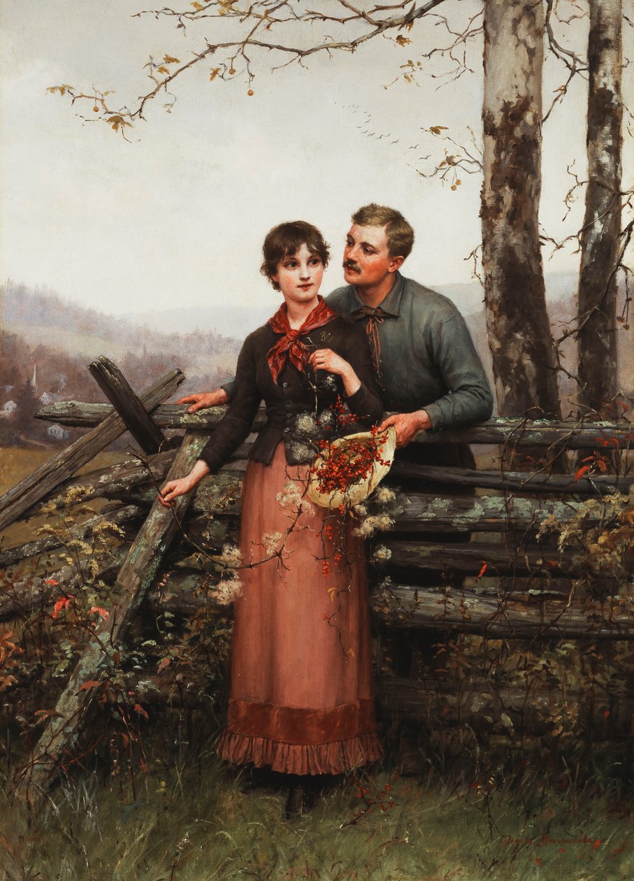 Bir şapka dolusu acı tatlı by Jennie Augusta Brownscombe