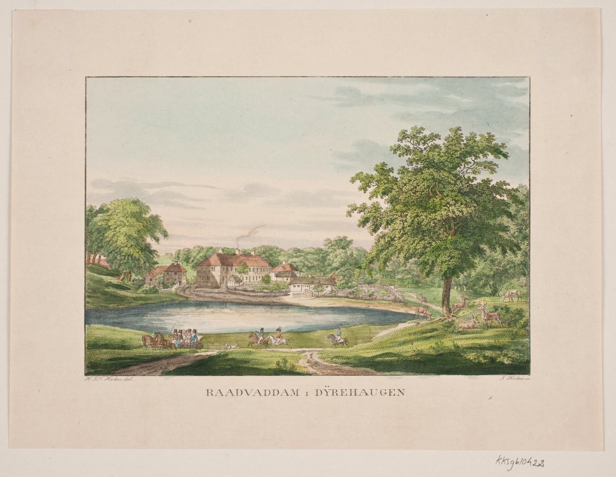 Rådvaddam, Dyrehaven