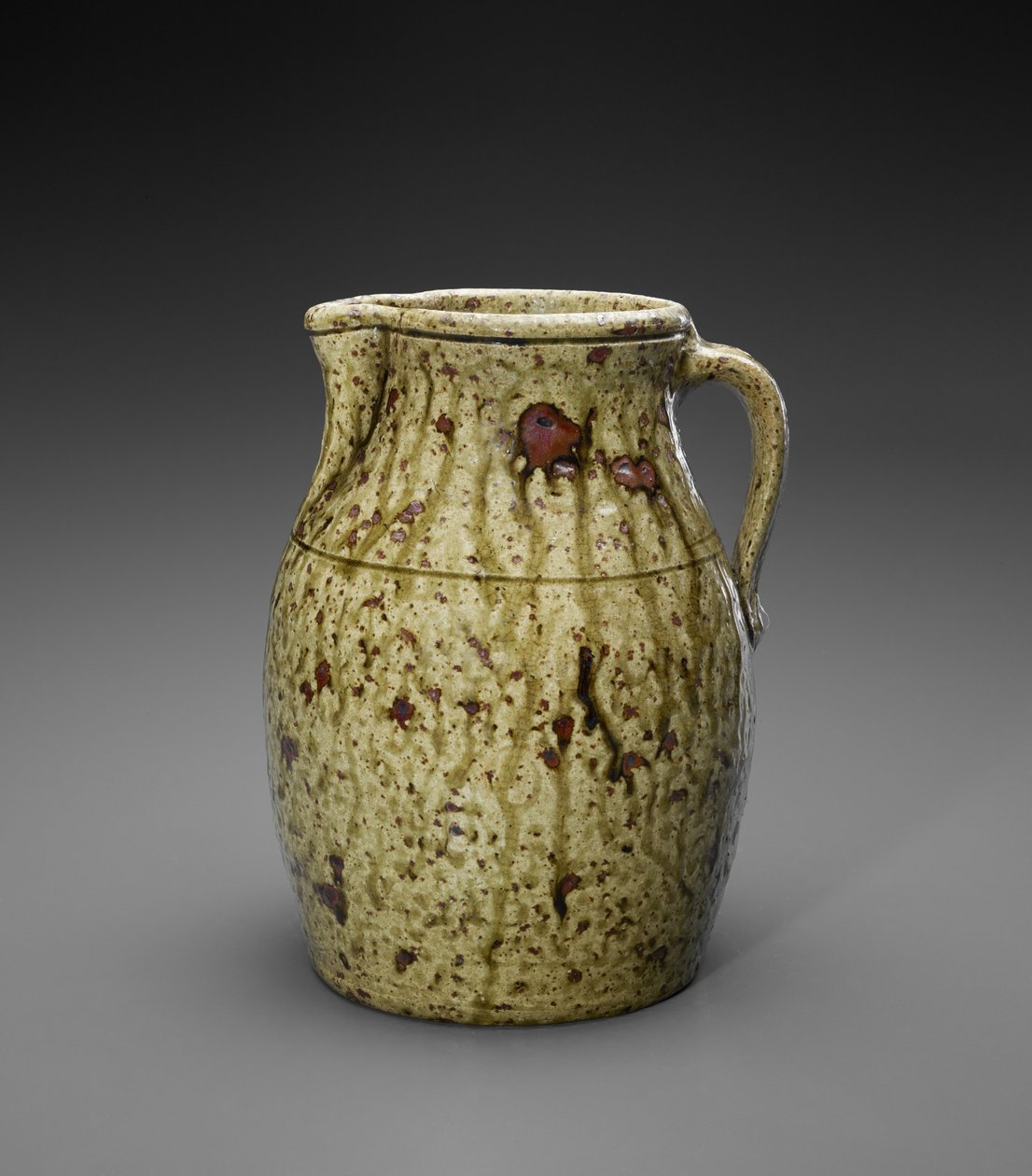 Sürahi, c. 1868-1900 (alkali sırlı taş eşya) by Jeremiah S. (attr.to) Hogue