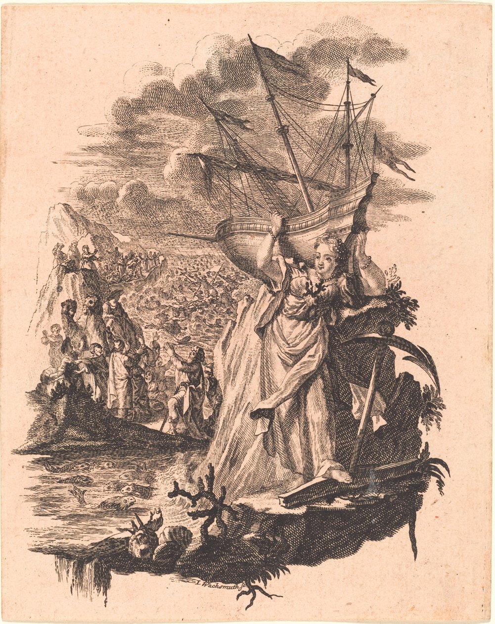 Su Alegorisi by Jeremias Wachsmuth