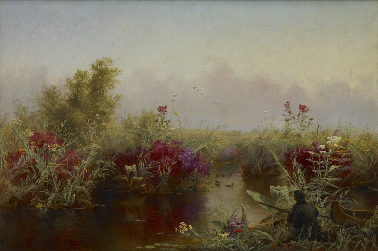 Ördek Avı, 1867 by Jerome Thompson