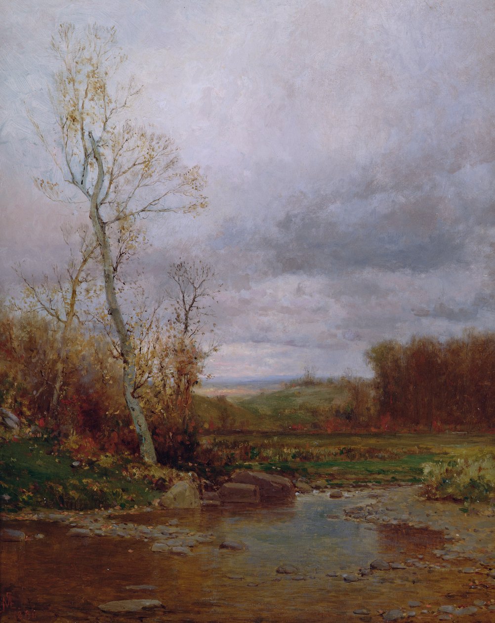 Nehir Manzarası, 1880 by Jervis McEntee