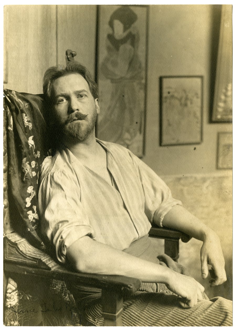 Albert Herter, c.1905-06 by Jessie Tarbox Beals