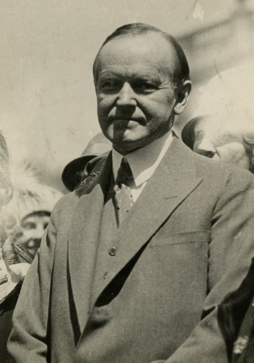 Pres Coolidge, 1924 by Jessie Tarbox Beals